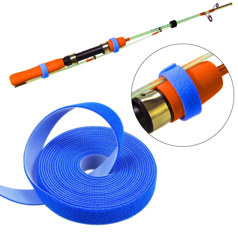 Fishing Rod Repair Kit - 1m 5m Angelrute Krawatte Halter Straps