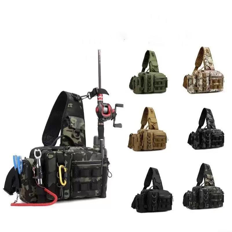 Fishing Rod Fly - Neue Angelgerät Rucksack Köder Box Getriebe