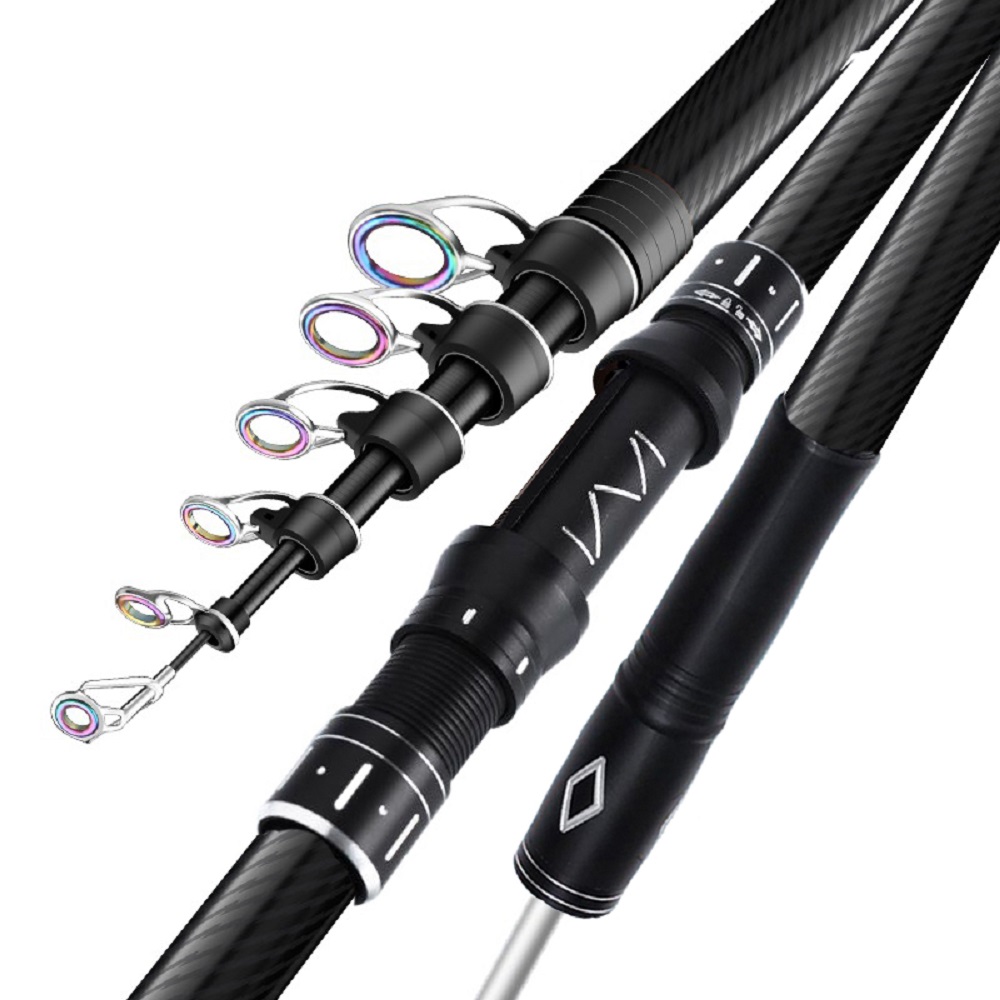 Fishing Rod Surf - 2,1-4,5 M Teleskop Surf Angelrute Spinning