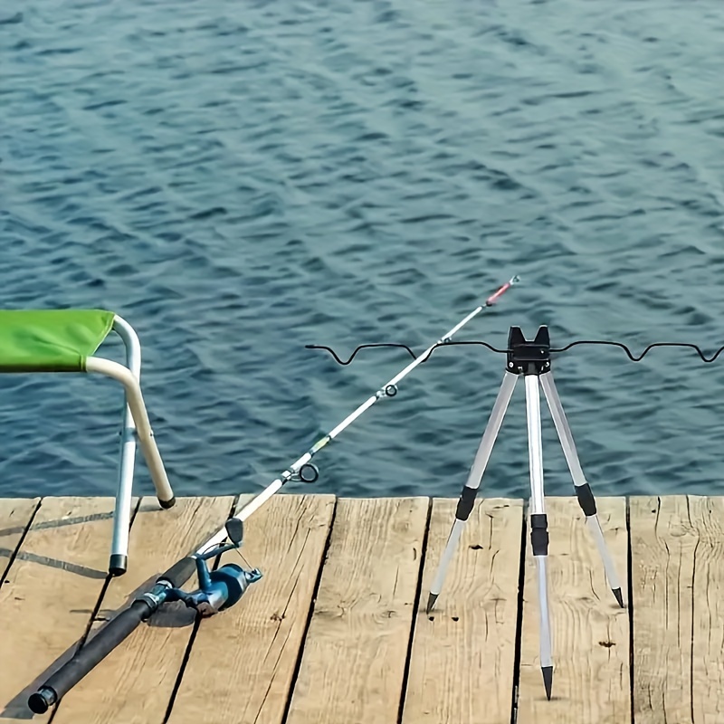 Fishing Rod Casting - 1Pcs Teleskop Aluminium Legierung Halter Für