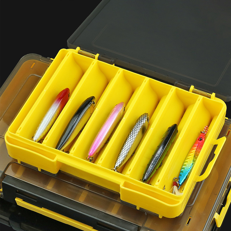 Fishing Rod Case - ❤️ Doppelseitige Angelköderboxen, 12 Fächer Angelzubehör-Organizer