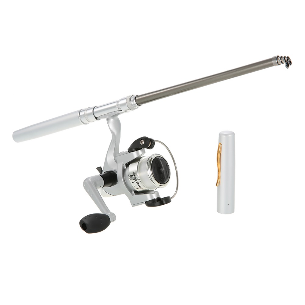 Tragbare Teleskop-Taschenangel – Fishing Rod Fly Bewertung und Preis