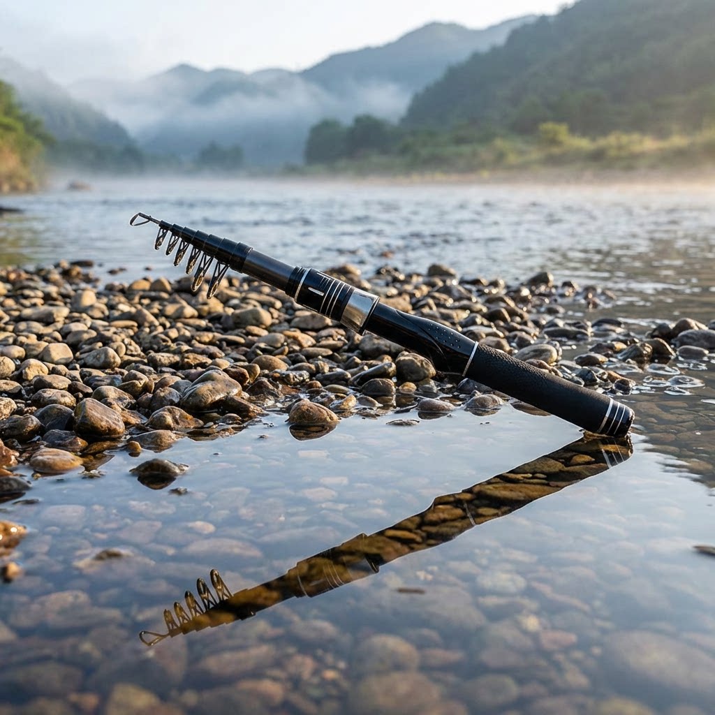 Ultraleichte Teleskop-Kohlefas – Fishing Rod Casting Bewertung und Preis