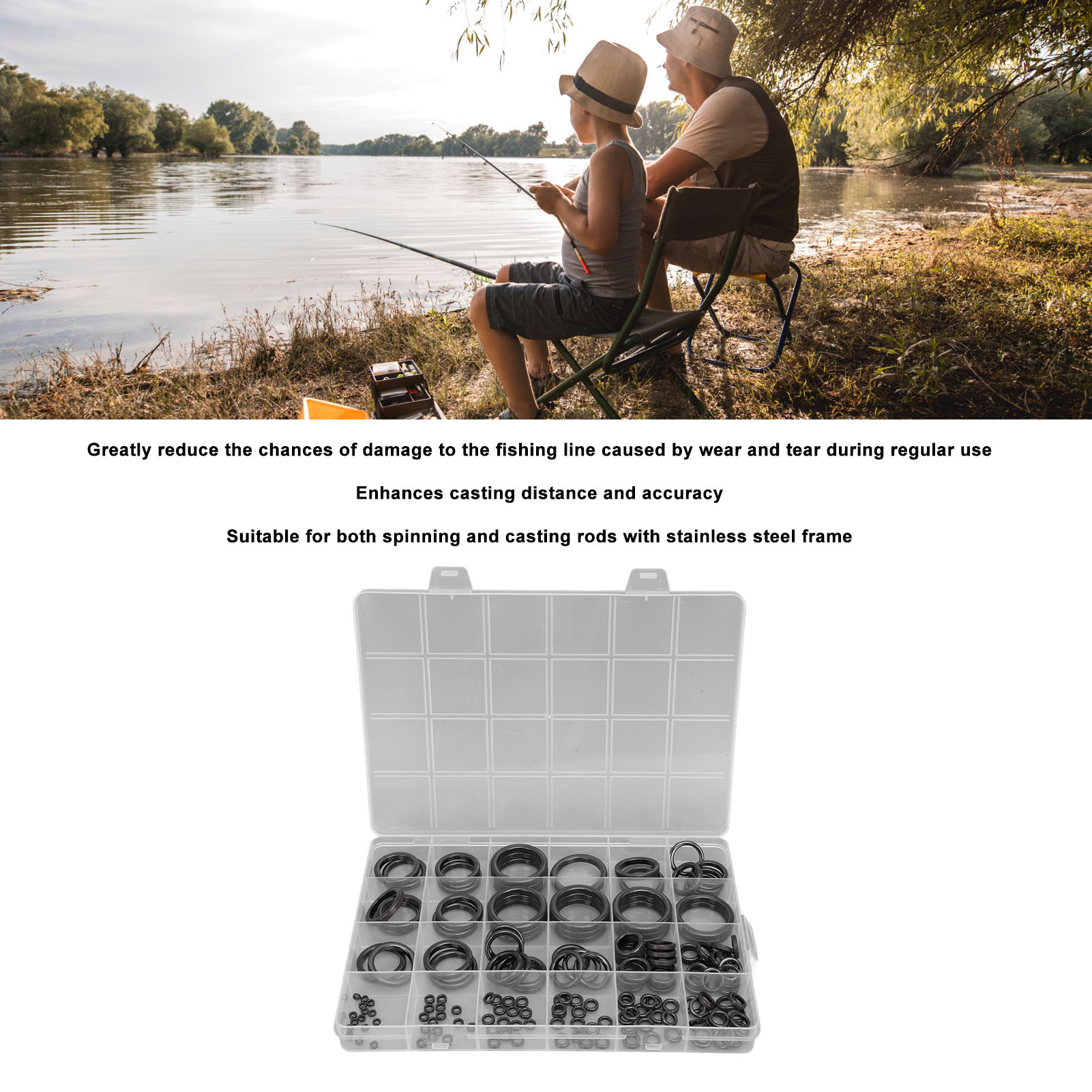 Reparaturset für Angelrutenfüh – Fishing Rod Casting Bewertung und Preis