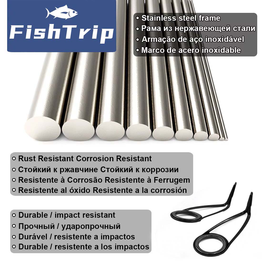 Angelrutenführung-Reparatursat – Fishing Rod Guide Replacement Bewertung und Preis