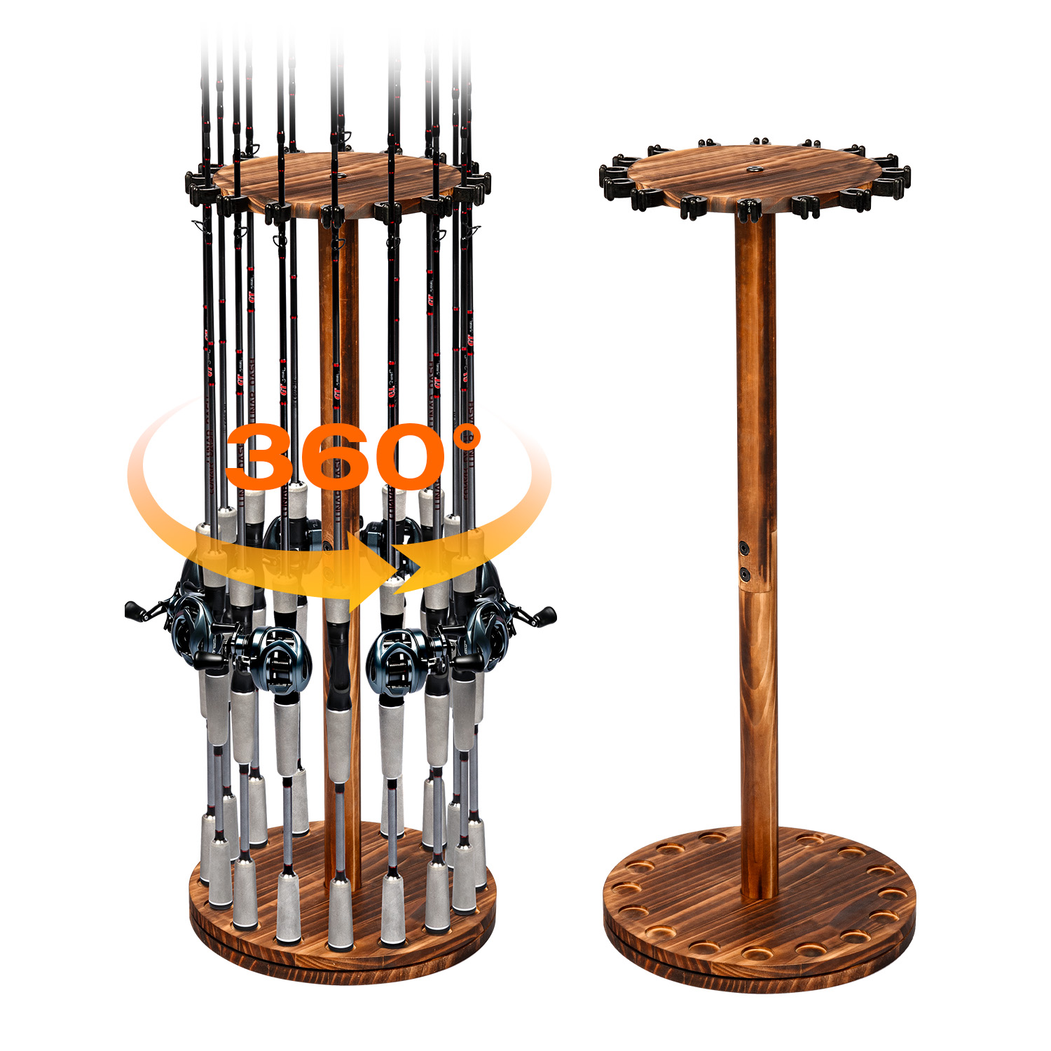 Runder Angelrutenhalter aus Ka – Fishing Rod Rack Bewertung und Preis