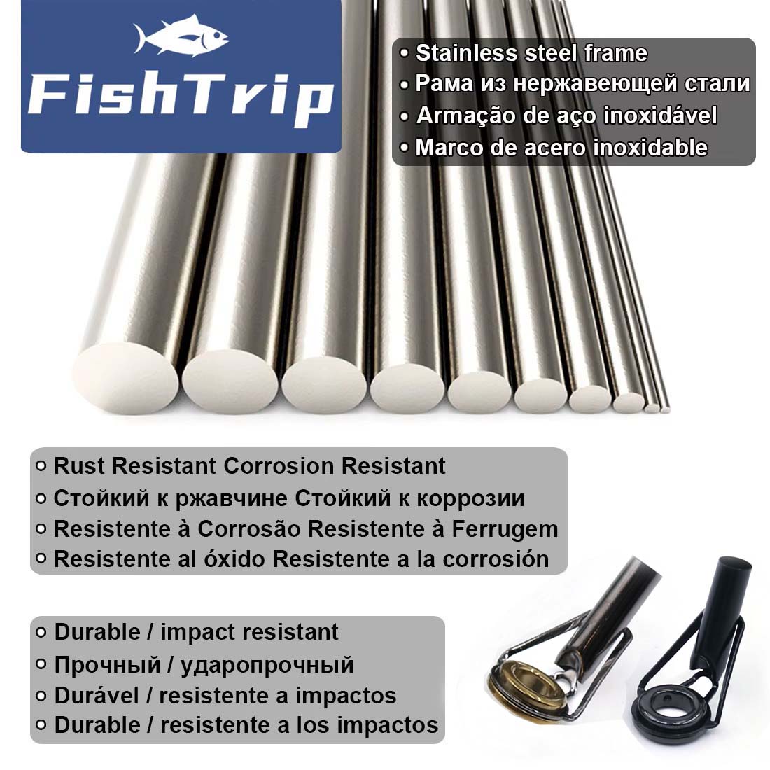 FishTrip-Rutenspitzen-Reparatu – Fishing Rod Guide Replacement Bewertung und Preis