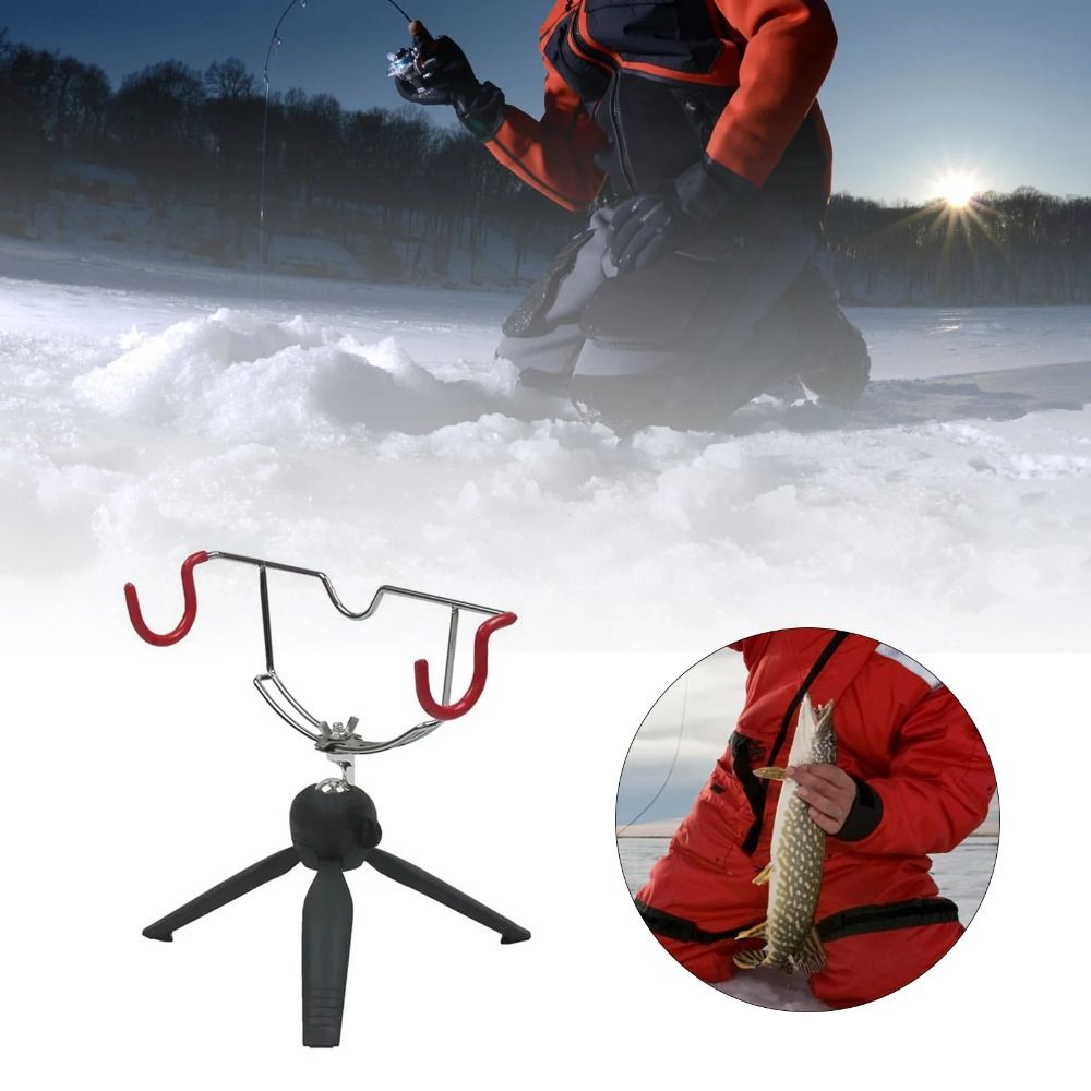 360 °   Verstellbarer Eisangel – Fishing Rod Rack Bewertung und Preis