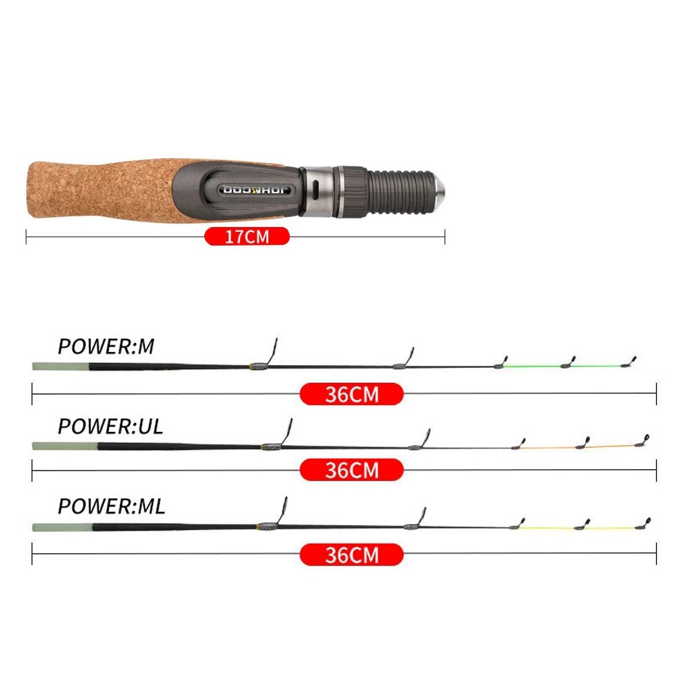 Eis Angelrute 50 cm UL ML M MH – Fishing Rod Ice Bewertung und Preis